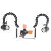 Backscatter Double Handle GoPro and Compact Tray with Dual Arm Package