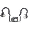 Backscatter Double Handle GoPro and Compact Tray with Dual Arm Package 
