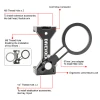  Divevolk Seatouch 6 Pro Expansion Clamp with 67mm Adapters Arm 