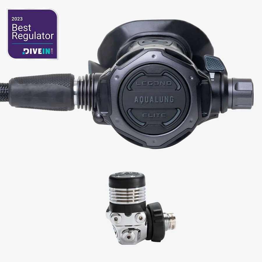 Aqualung Leg3nd Elite Black Edition Dive Regulator