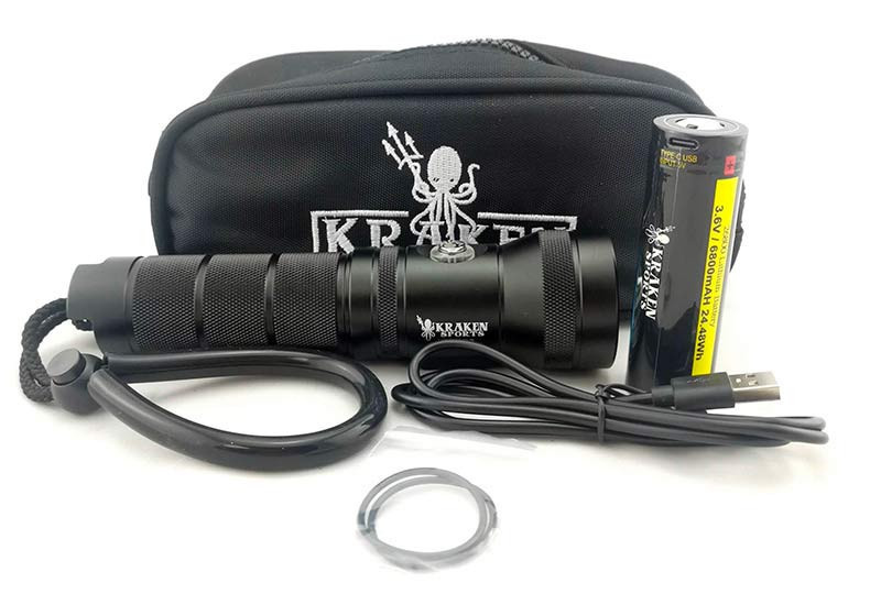 Kraken NR2000 Dive Light
