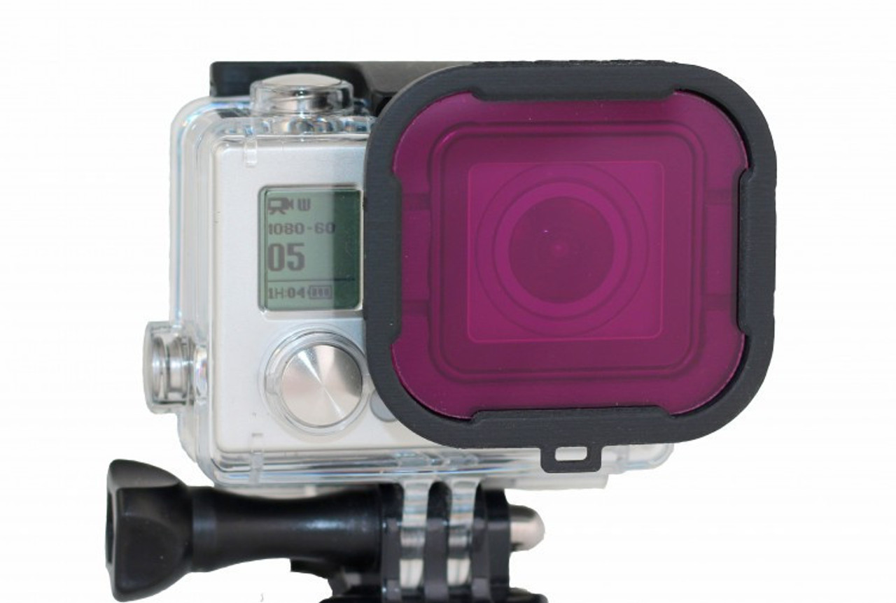 Polar Pro Aqua Series Magenta Filter For GoPro Hero3+, Hero4 with