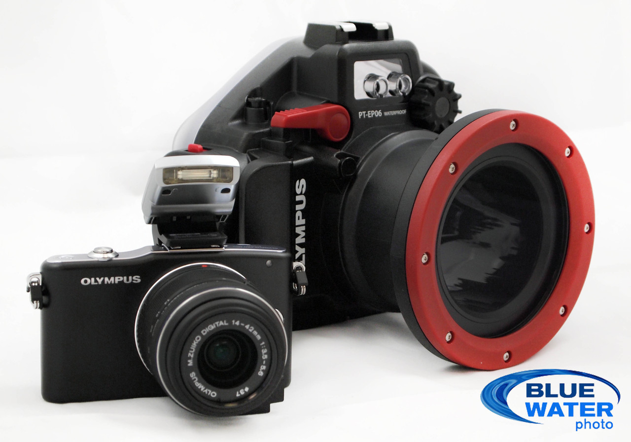 Olympus E-PM1 camera & housing bundle- Discontinued