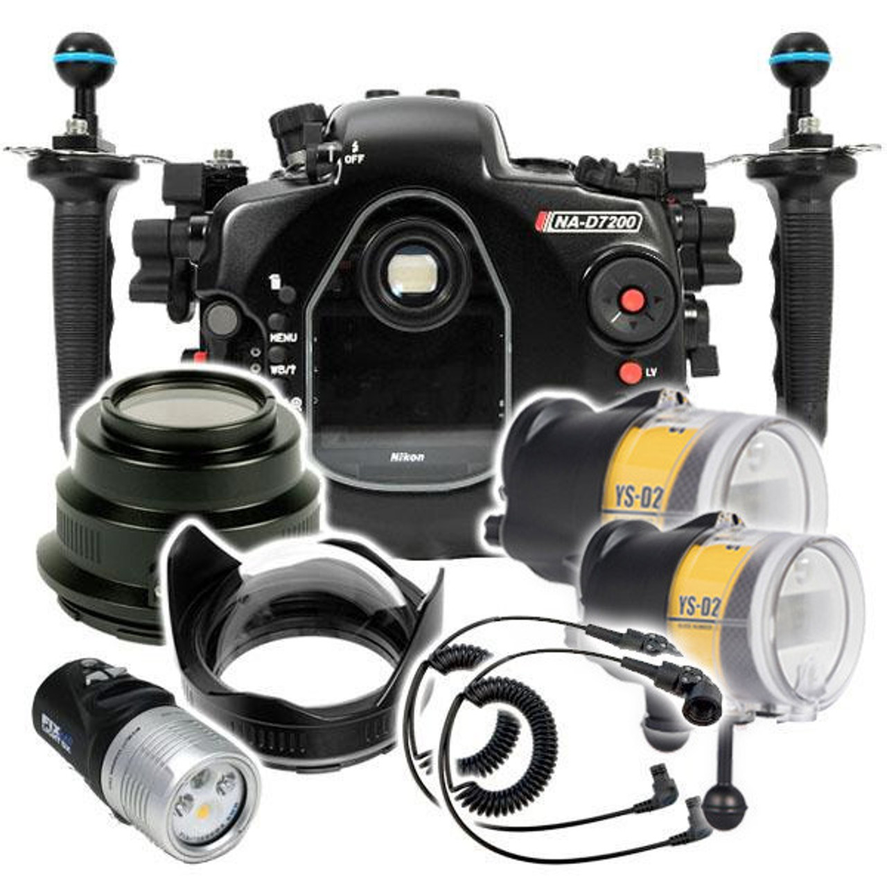 Nauticam Nikon D7200 Ultimate Underwater Housing Package