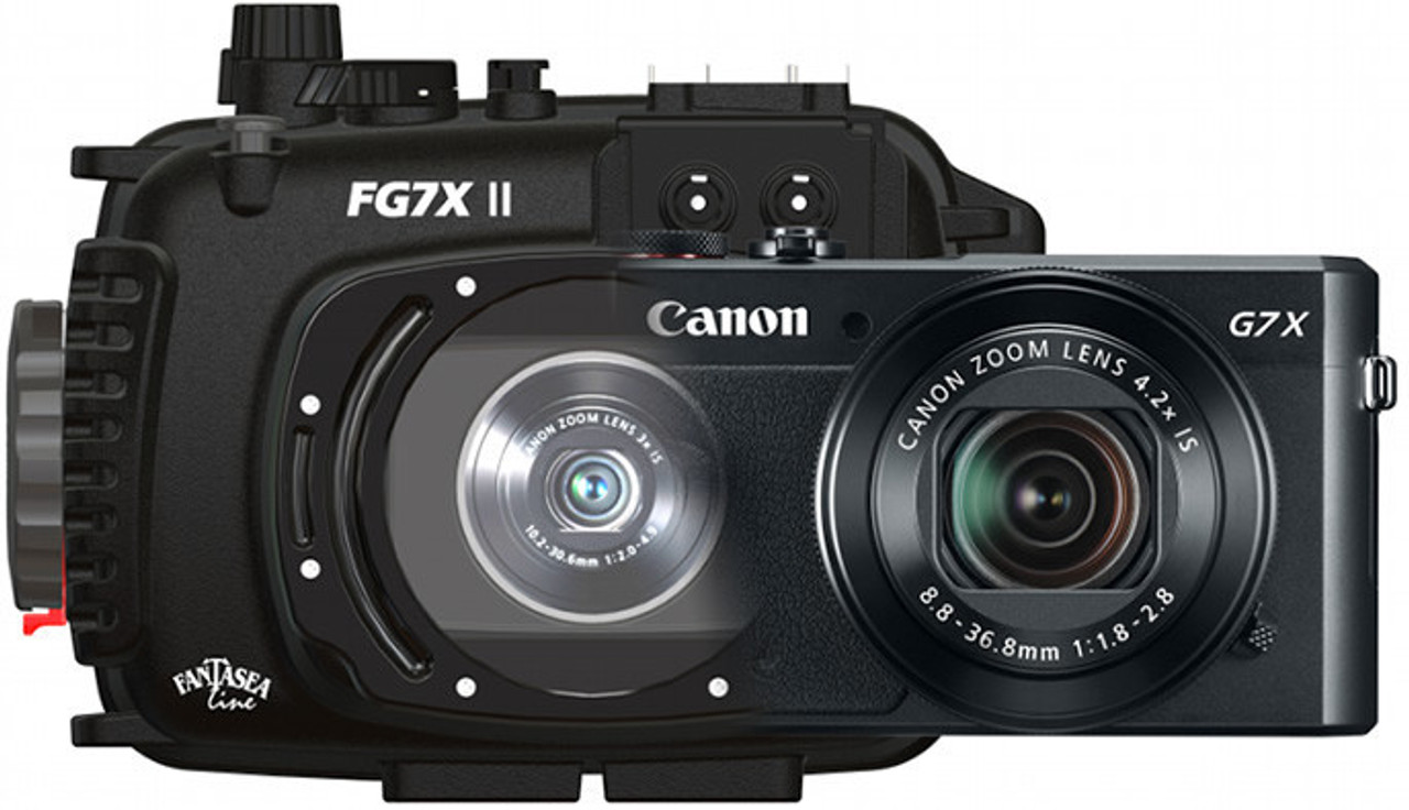 Canon compact cameras housings: Canon G7X Mark II
