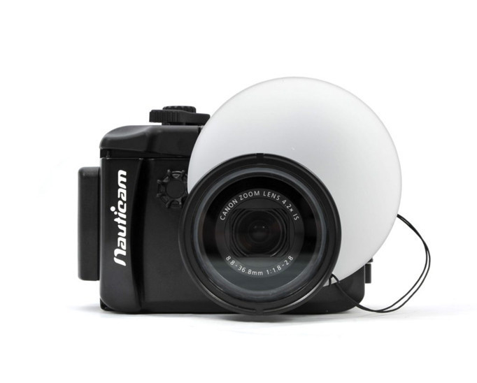 反射テックkanon nauticam-diffuser-for-g7x-and-