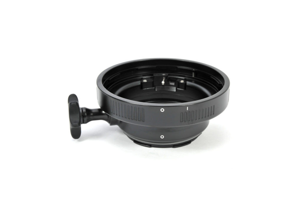 Nauticam N85 to N120 47mm Port Adaptor with Zoom/Focus Knob