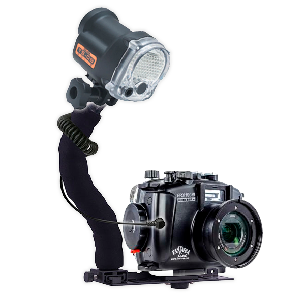 Fantasea RX100 VI, VII LE Housing and YS-03 Solis Strobe Package