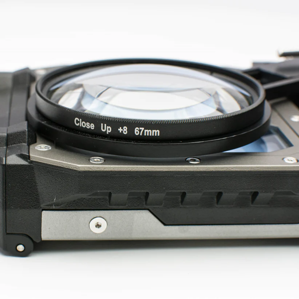 DiveVolk Macro 8+ Wet Lens Close up