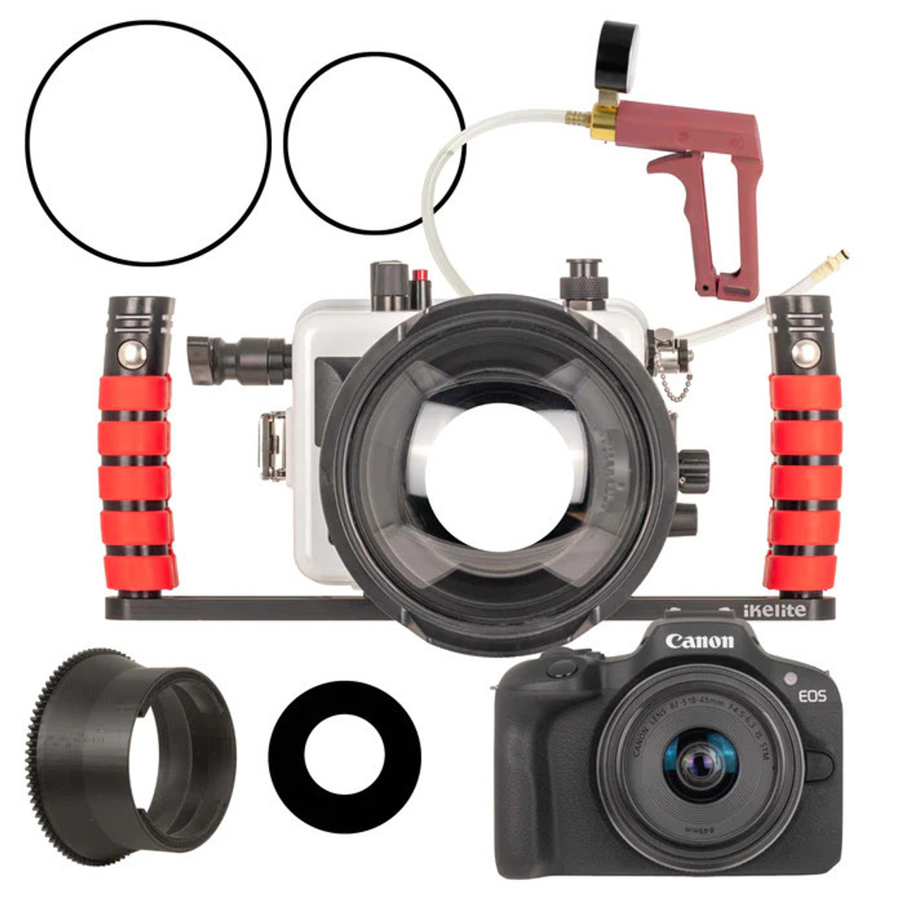 Ikelite 200DLM/D Canon EOS R100 Underwater Housing and
