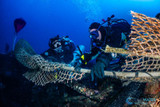 What It Takes to Remove 500 Pounds of Ghost Net From a Shipwreck