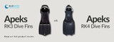 Understanding the World's Top Tech Fins - Apeks RK3 vs RK4