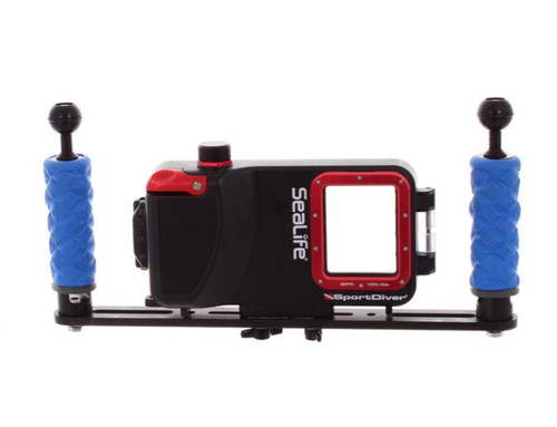 Ultralight Control Systems Handle with ball & 1/4 threaded mounting rod with nut