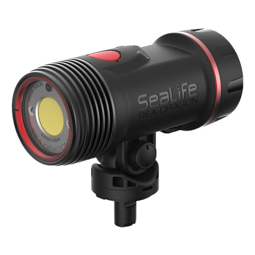  SeaLife Sea Dragon 3000F Auto COB LED Photo-Video Light Head (Includes Light Head, Battery & Charger) 