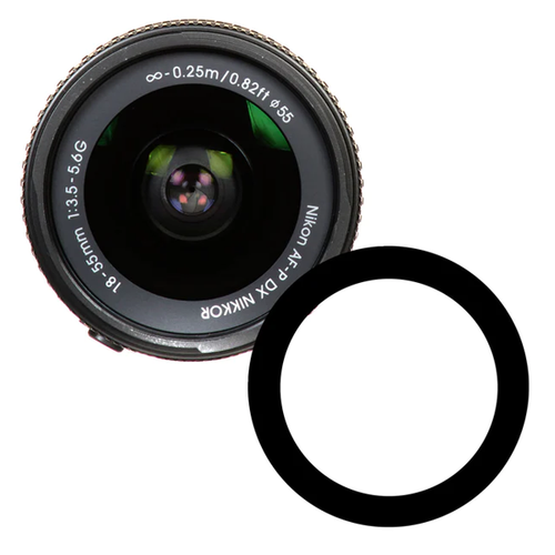 Ikelite Anti-Reflection Ring Nikon 18-55mm AF-P DX Lens 