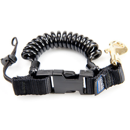 Cutena  Cetacea Bronze Snap Quick-Release 36 Inch Coil Lanyard