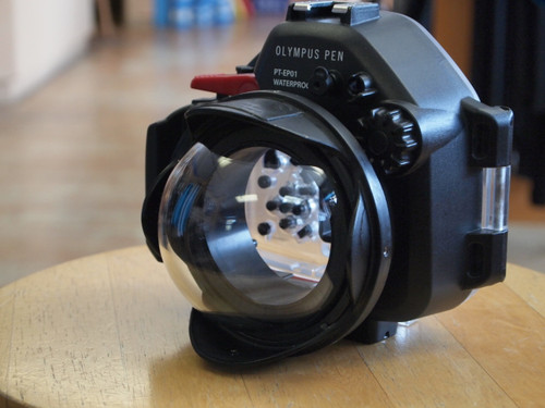 USED: Precision Olympus Dome for 8mm Fisheye Lens