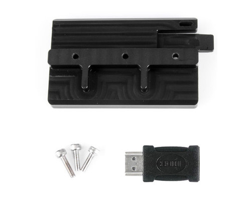 No Brand Nauticam Bracket for Atomos Connect S2H with HDMI A to C Adapter