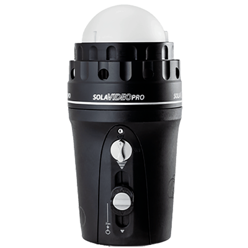 Light and Motion Sola Pro 15,000 FC Video Light with Dome Port