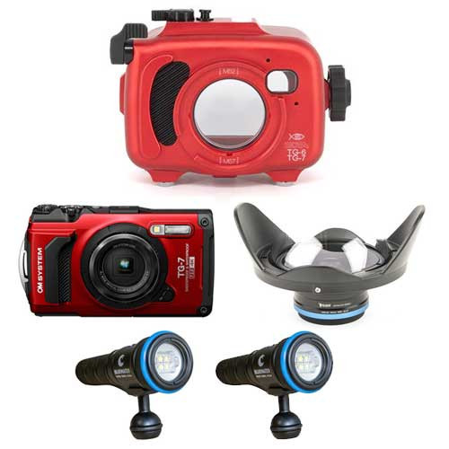 OLYMPUS TG-5 シャッター数2030 Underwater Housing for OM System TG-7, Olympus Tough TG-6, TG-5