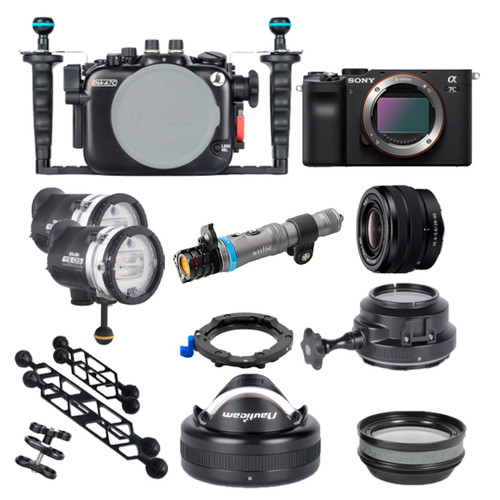 Nauticam Ultimate Sony A7S III Wide Angle, Macro Package
