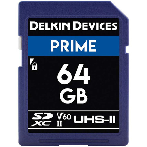  Delkin Devices Prime UHS-II SDXC Memory Card (280MB/s) 