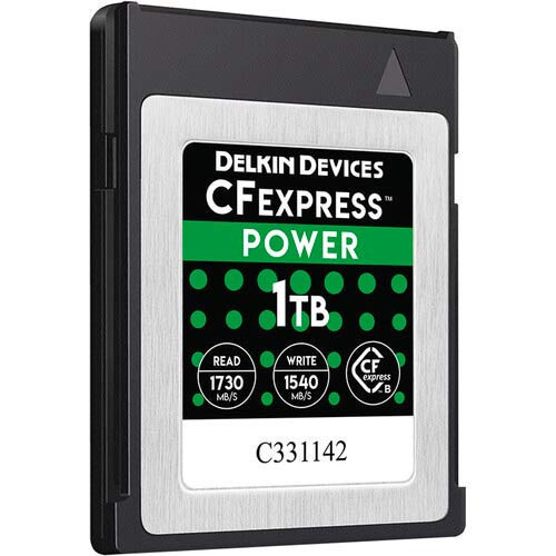 Delkin Devices POWER G4 CFexpress Type B Memory Card Delkin Devices POWER G4 CFexpress Type B Memory Card
