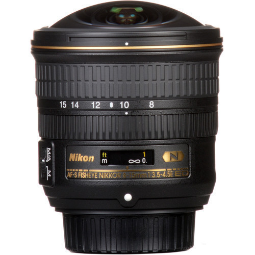  Nikon AF-S Fisheye NIKKOR 8-15mm f/3.5-4.5E ED Lens 
