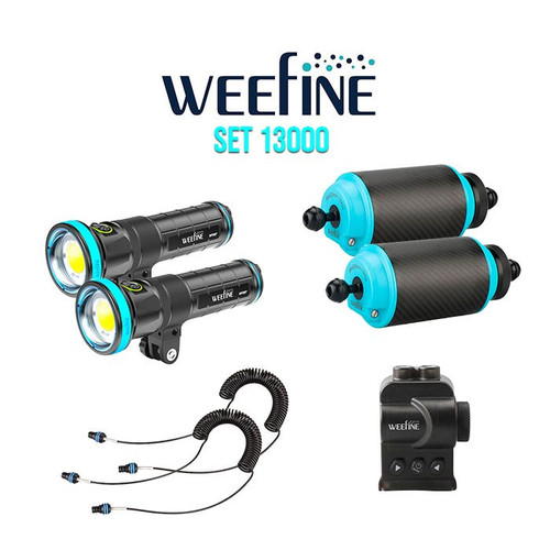  Weefine Solar Flare 13000 Video Light Kit 