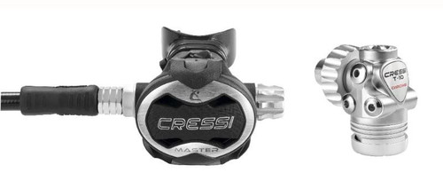 Cressi T10-SC Chrome / Master Chrome Scuba Regulator   Cressi T10-SC Chrome / Master Chrome Scuba Regulator