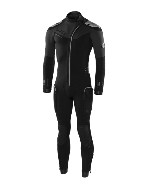 Waterproof W8 Men's 5mm Full Front Zip Wetsuit