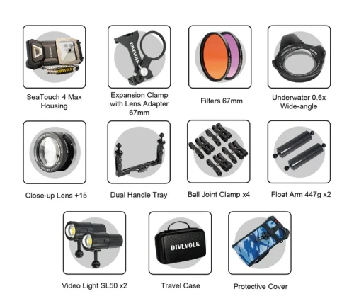  Divevolk SeaTouch 4 Max Plus Almighty Kit 