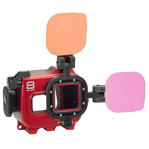 Flip Isotta GoPro Underwater Housing Double Flip with Filters for GoPro Hero 10, Hero 11, Hero 12 & Hero 13 Black 