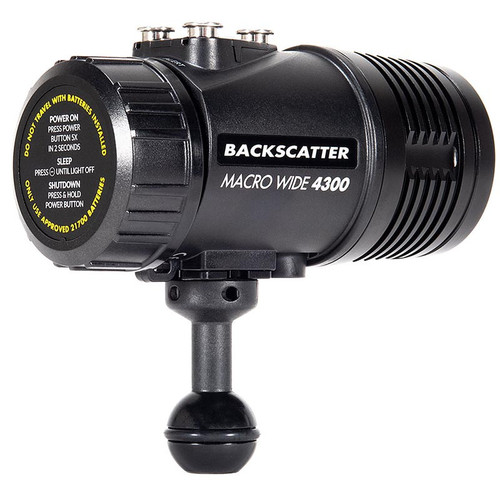  Backscatter Macro Wide 4300 Underwater Video Light MW-4300 