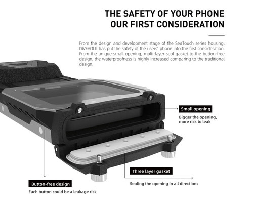 Divevolk SeaTouch 4 Max Travel Case