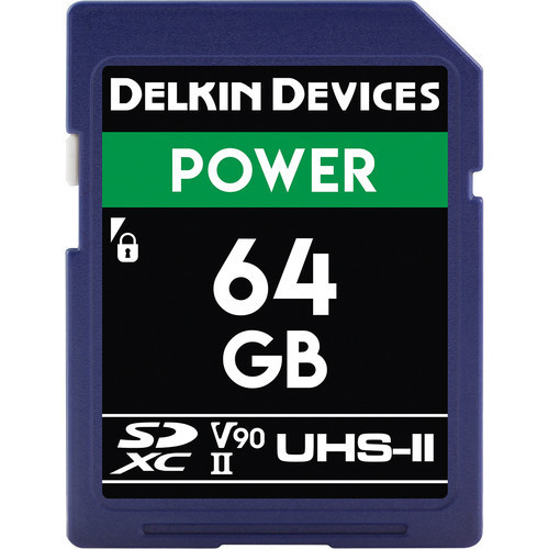  Delkin Devices POWER UHS-II SDXC Memory Card 