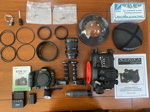 Aquatica USED: Aquatica Canon 5D Mark II Underwater Housing Kit 