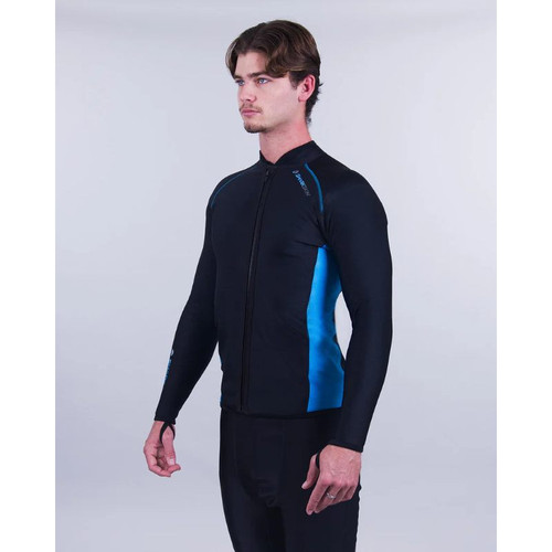 Sharkskin Chillproof Long Sleeve Chest Zip Top - Mens