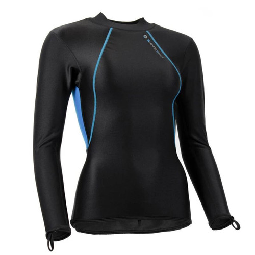 Sharkskin Chillproof Long Sleeve Full Zip Top - Womans