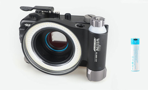  Weefine WFH TG-Pro Underwater Camera Housing & Ring Light Kit 
