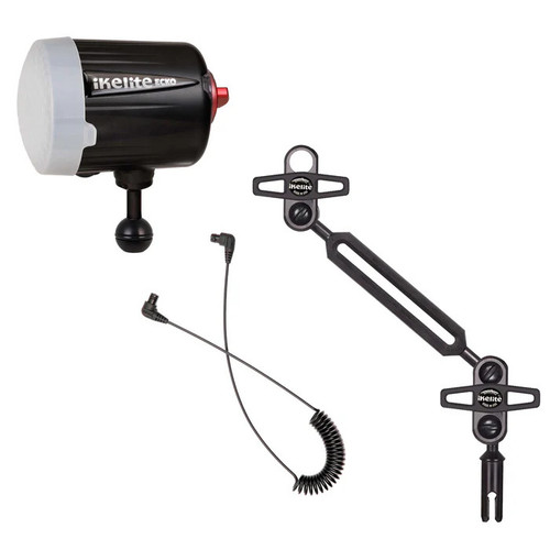  Ikelite Ecko Fiber Strobe, Arm, and Fiber Optic Cord Bundle 