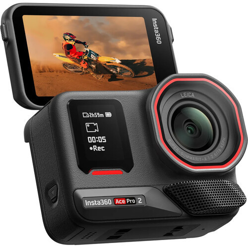  Insta360 Ace Pro 2 Action Camera Dual Battery Bundle 