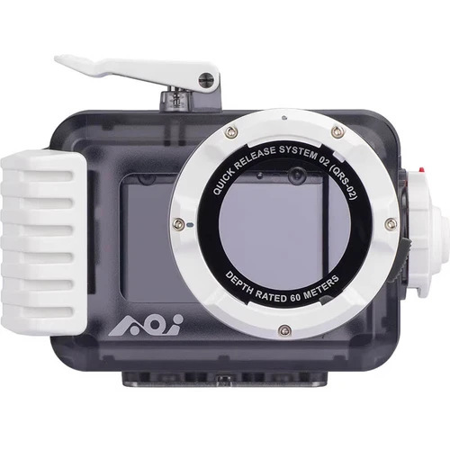  AOI GoPro, DJI, & Insta360 Universal Underwater Housing (White) 