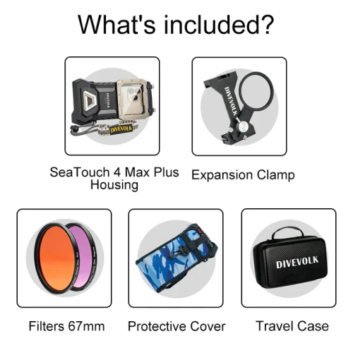 Divevolk SeaTouch 4 MAX Plus Filters Kit