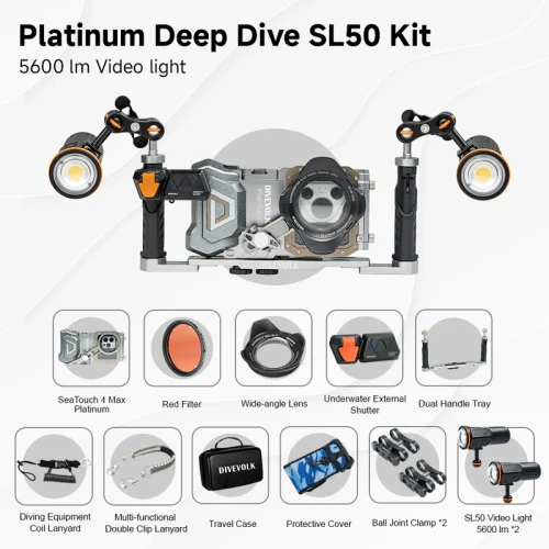 Divevolk SeaTouch 4 Max Platinum Deep Dive Kit
