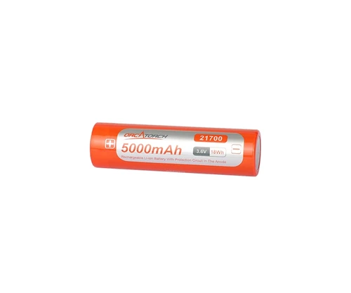 OrcaTorch Orcatorch 5000mAh 21700 USB Li-Ion Battery 