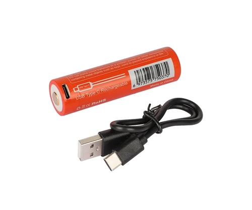 OrcaTorch Orcatorch 5000mAh 21700 USB Li-Ion Battery 
