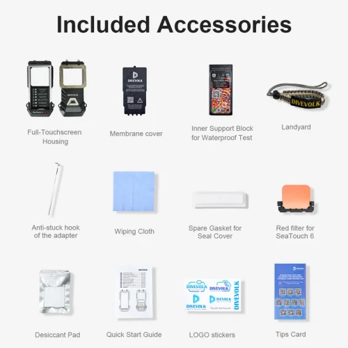 DiveVolk SeaTouch 6 Pro Smartphone Housing