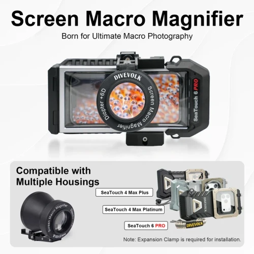  Divevolk Macro Screen Magnifier 
