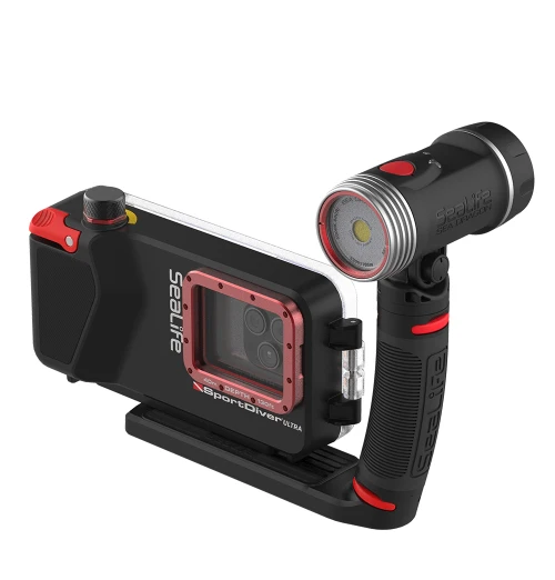 SeaLife Sealife SportDiver Ultra Underwater Smartphone Housing & Sea Dragon 2300 Light Set (Limited Edition) 